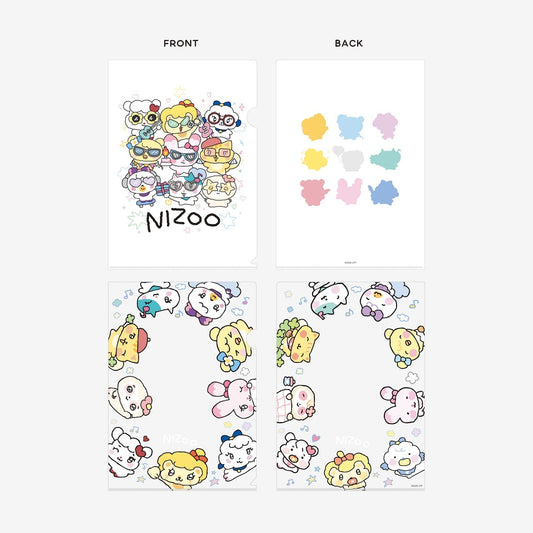 CLEAR FILE SET（2PIECES）/ NiziU『エイプリルフールNIZOO』