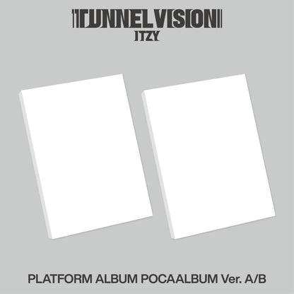ITZY 11th Mini Album『TUNNEL VISION』PLATFORM ALBUM_POCAALBUM Ver. 2バージョンランダム