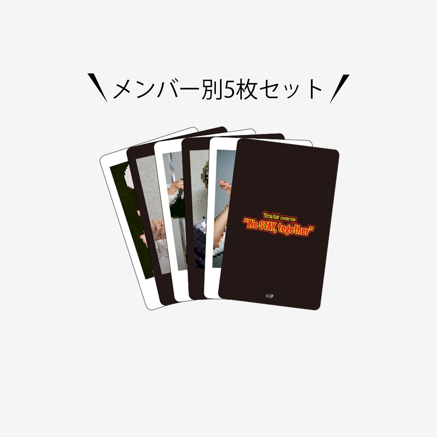 Stray Kids Follow 新品未開封 110枚セット PHOTO CARD SET - HAN / Stray Kids『EXHIBITION “We STAY, together