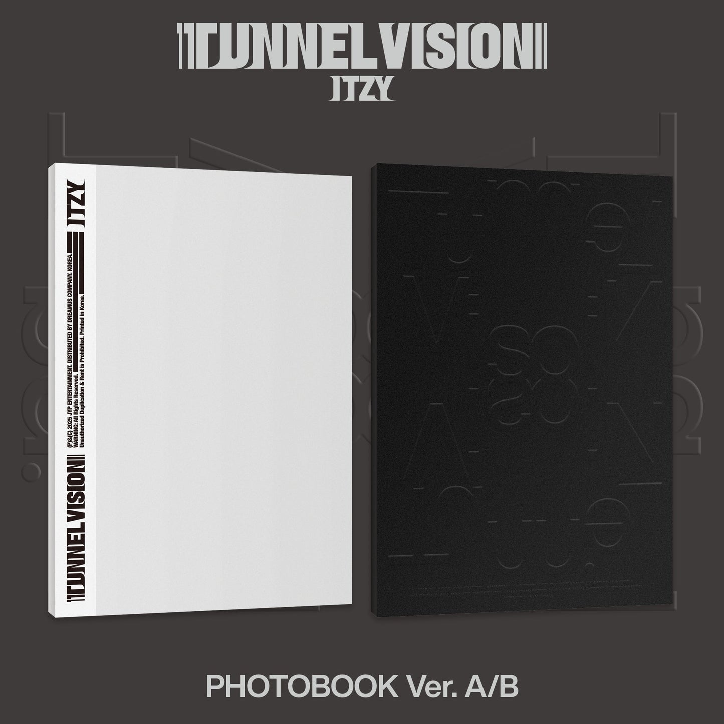 ITZY 11th Mini Album『TUNNEL VISION』PHOTOBOOK Ver. 2バージョンランダム