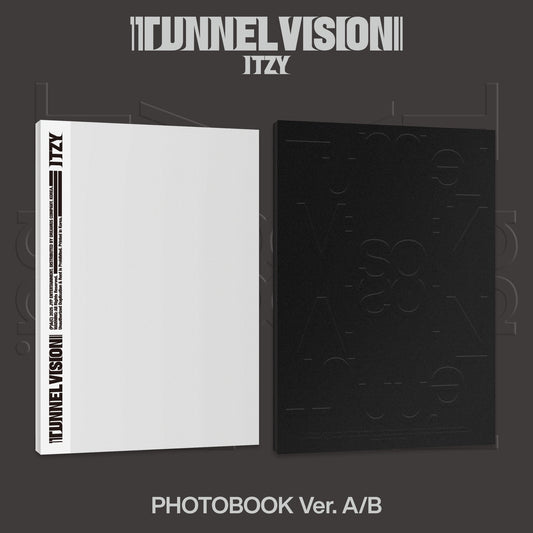 ITZY 11th Mini Album『TUNNEL VISION』PHOTOBOOK Ver. 2バージョンランダム