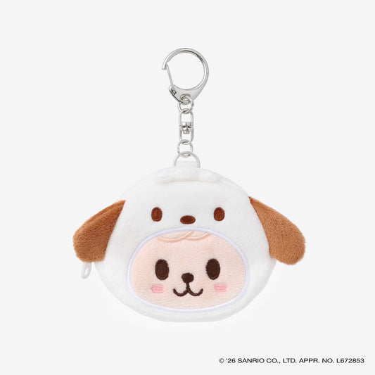 SKZOO×SANRIO CHARACTERS BUTTON BADGE POUCH - PuppyM x POCHACCO / Stray Kids『World Tour <RUN IT JAPAN>』