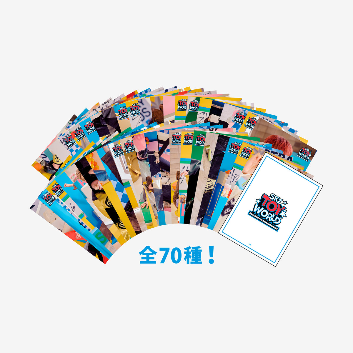 straykids skz toy world 通常盤 封入 24枚 トレカ RANDOM TRADING 