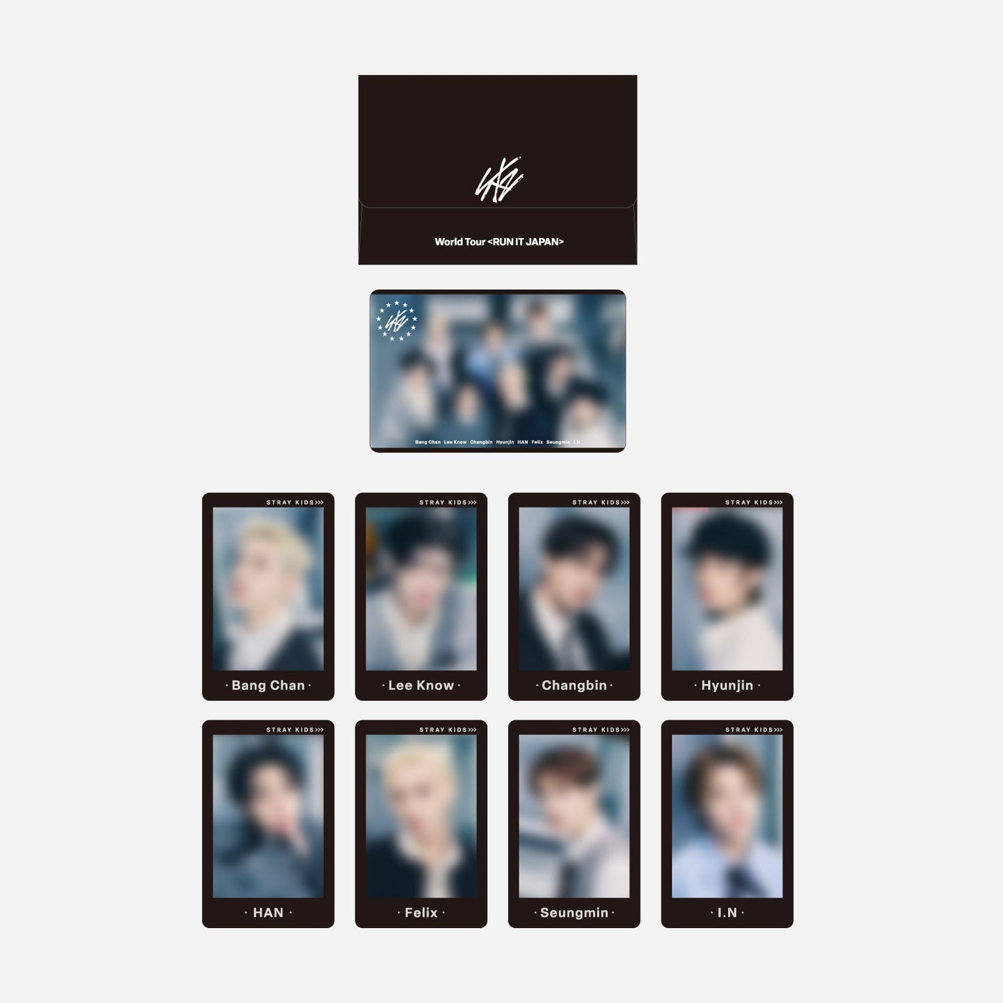 PHOTO CARD SET（9PIECES）【A】/ Stray Kids『World Tour <RUN IT JAPAN>』