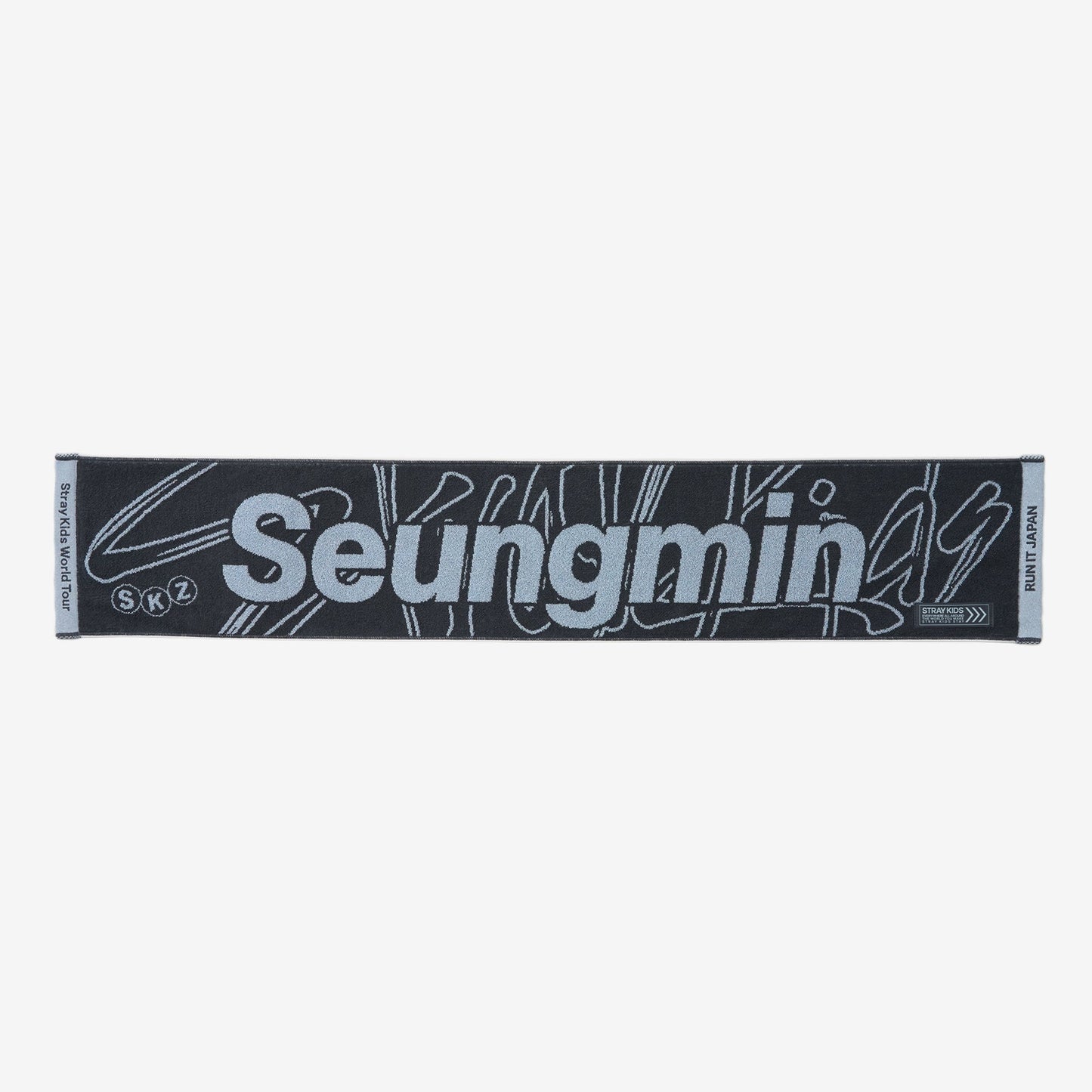 MUFFLER TOWEL - Seungmin / Stray Kids『World Tour <RUN IT JAPAN>』