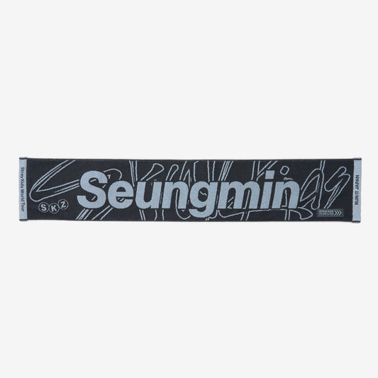 MUFFLER TOWEL - Seungmin / Stray Kids『World Tour <RUN IT JAPAN>』