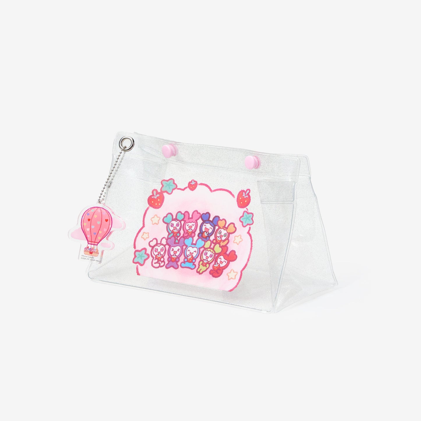 TWICE LOVELYS CLEAR POUCH / TWICE『JAPAN DEBUT 9th Anniversary』