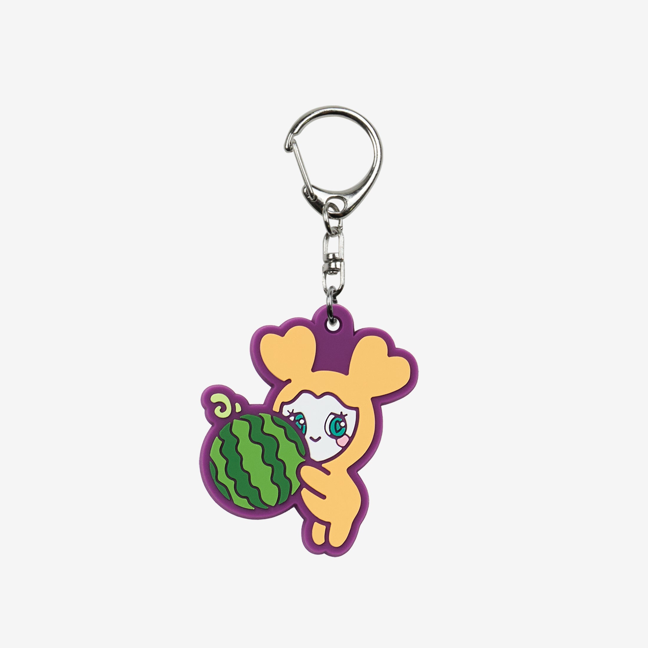 TWICE LOVELYS RUBBER KEY HOLDER - JIVELY / TWICE『JAPAN DEBUT 9th