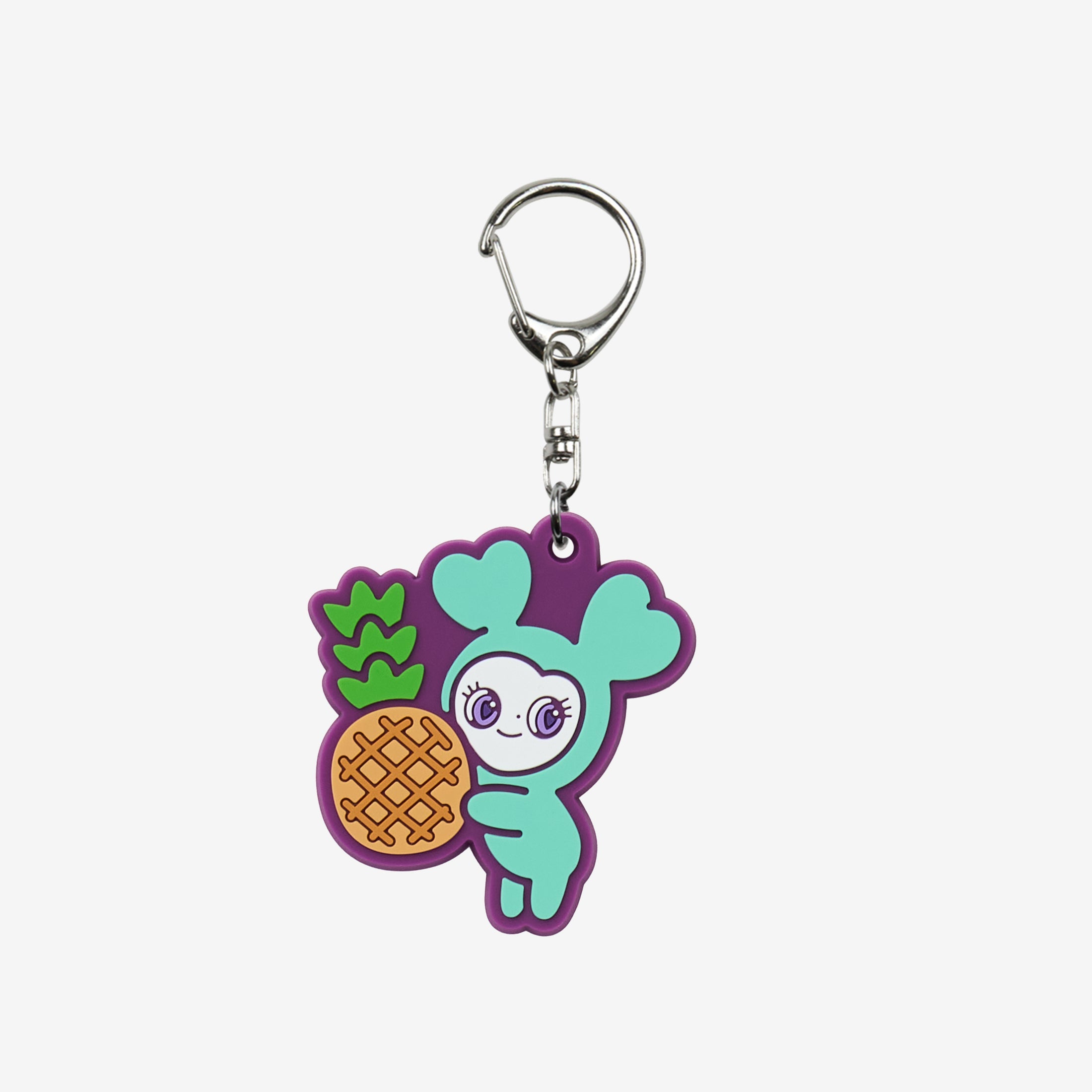 TWICE LOVELYS RUBBER KEY HOLDER - MIVELY / TWICE『JAPAN DEBUT 9th