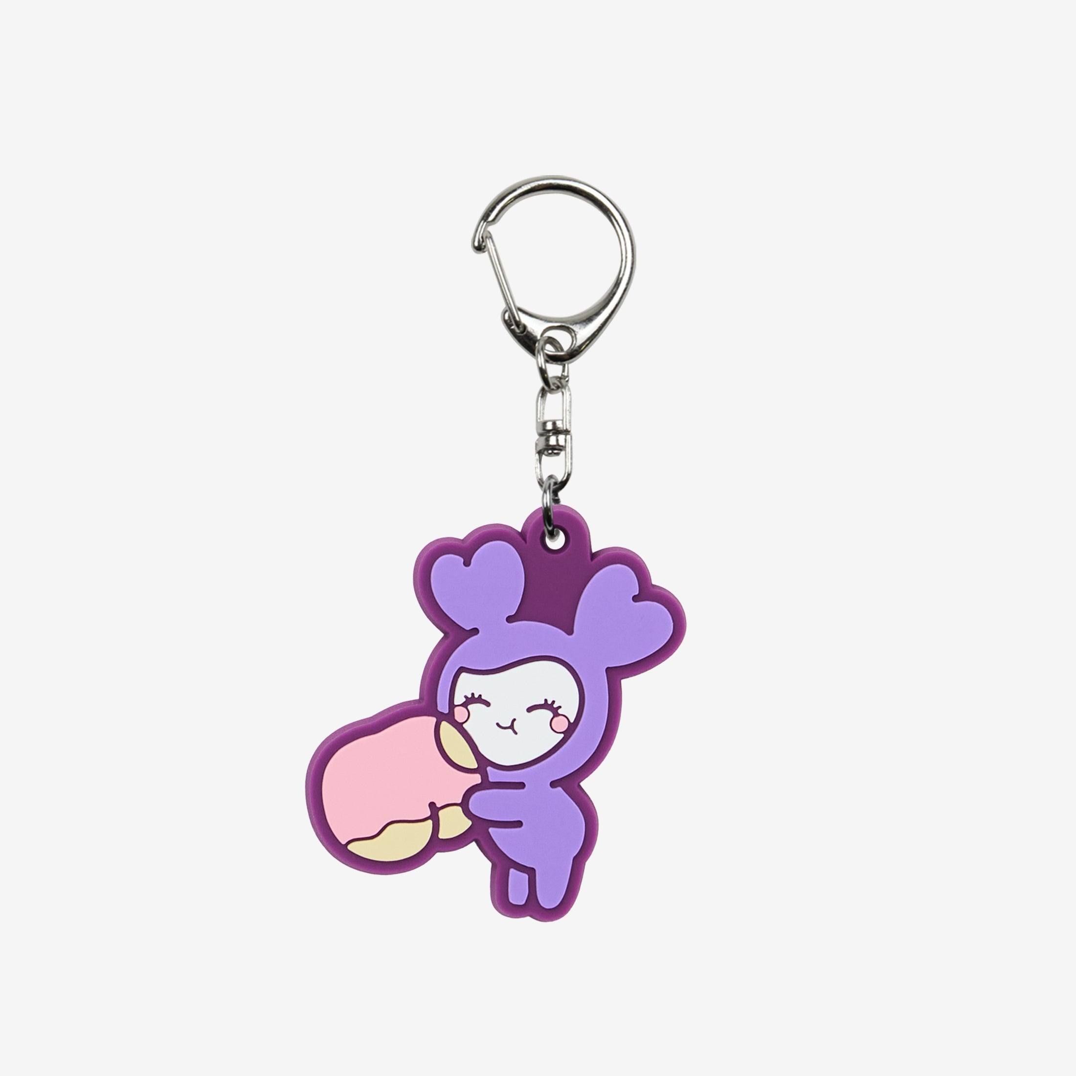 TWICE LOVELYS RUBBER KEY HOLDER - SAVELY / TWICE『JAPAN DEBUT 9th