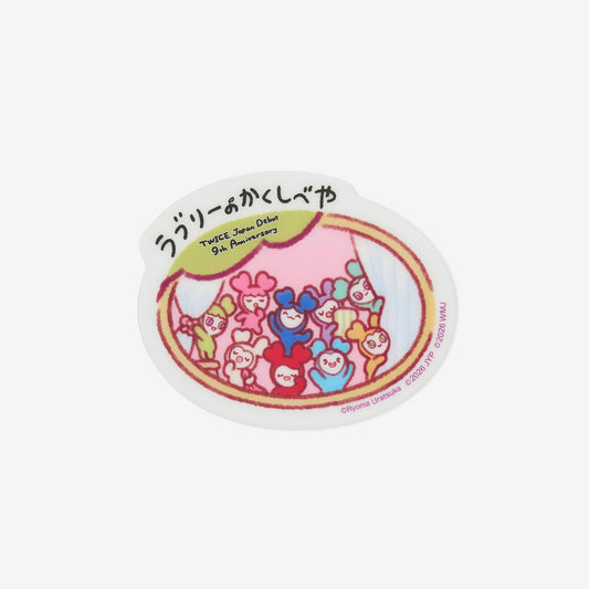 TWICE LOVELYS ACRYLIC MAGNET / TWICE『JAPAN DEBUT 9th Anniversary』