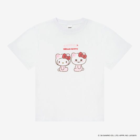 TWINZY × HELLO KITTY T-SHIRT - NAong / ITZY『TWINZY × HELLO KITTY』