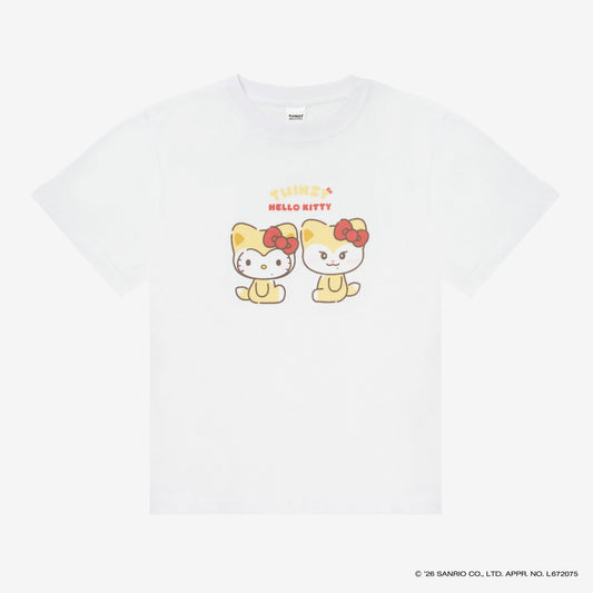 TWINZY × HELLO KITTY T-SHIRT - RyeoWoo / ITZY『TWINZY × HELLO KITTY』