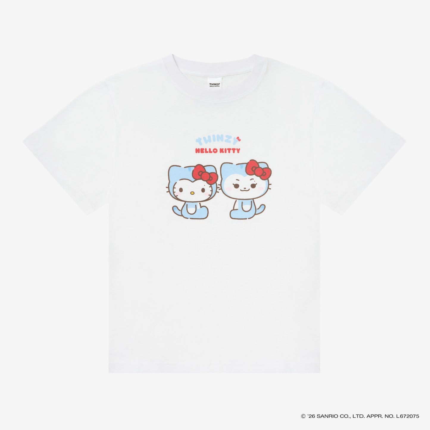 TWINZY × HELLO KITTY T-SHIRT - RyuJJi / ITZY『TWINZY × HELLO KITTY』