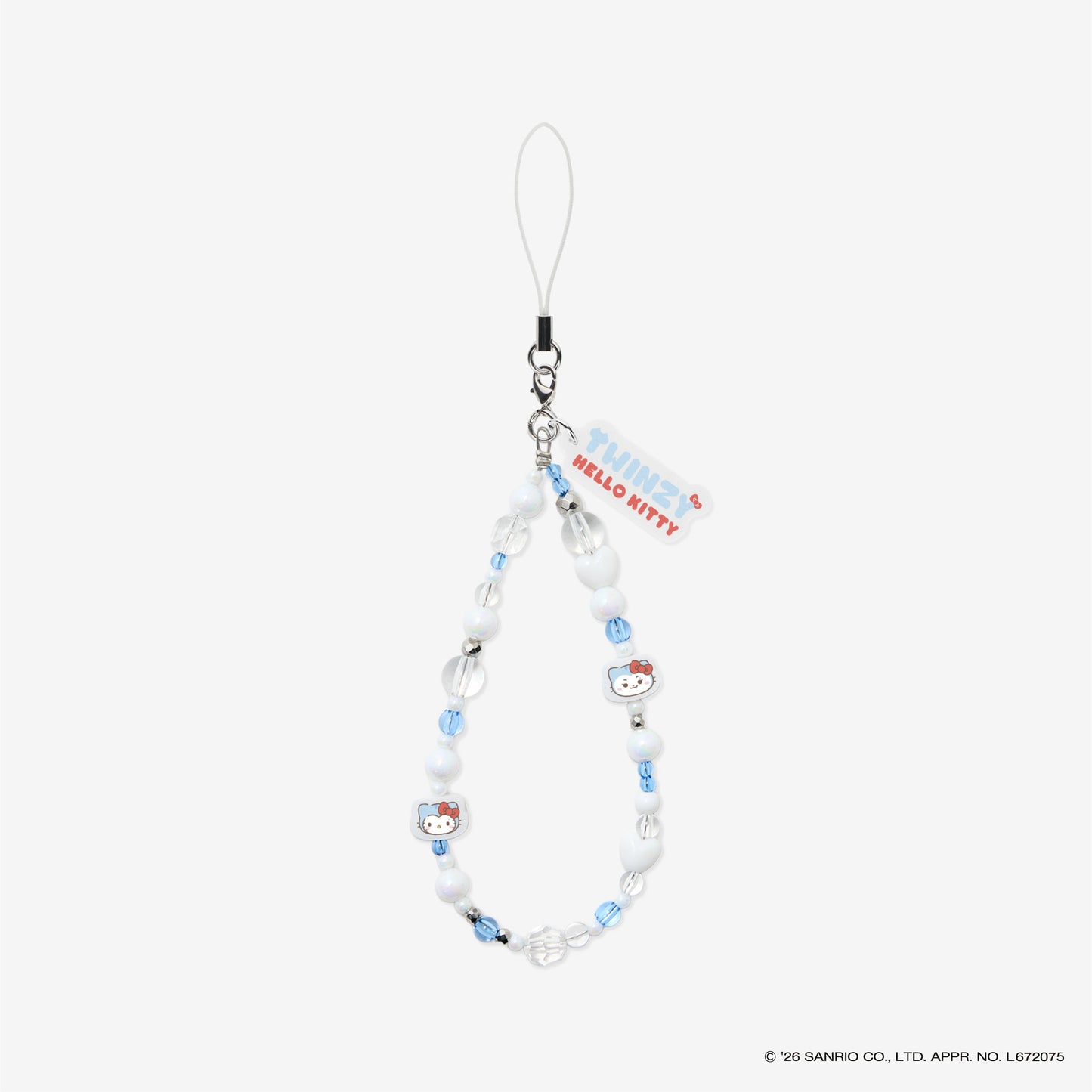 TWINZY × HELLO KITTY BEADED STRAP - RyuJJi / ITZY『TWINZY × HELLO KITTY』