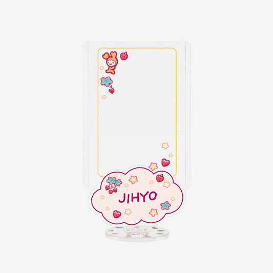 TWICE LOVELYS ACRYLIC CLIP STAND - JIVELY / TWICE『JAPAN DEBUT 9th Anniversary』