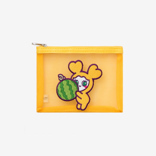 TWICE LOVELYS MINI MESH POUCH - JIVELY / TWICE『JAPAN DEBUT 9th Anniversary』