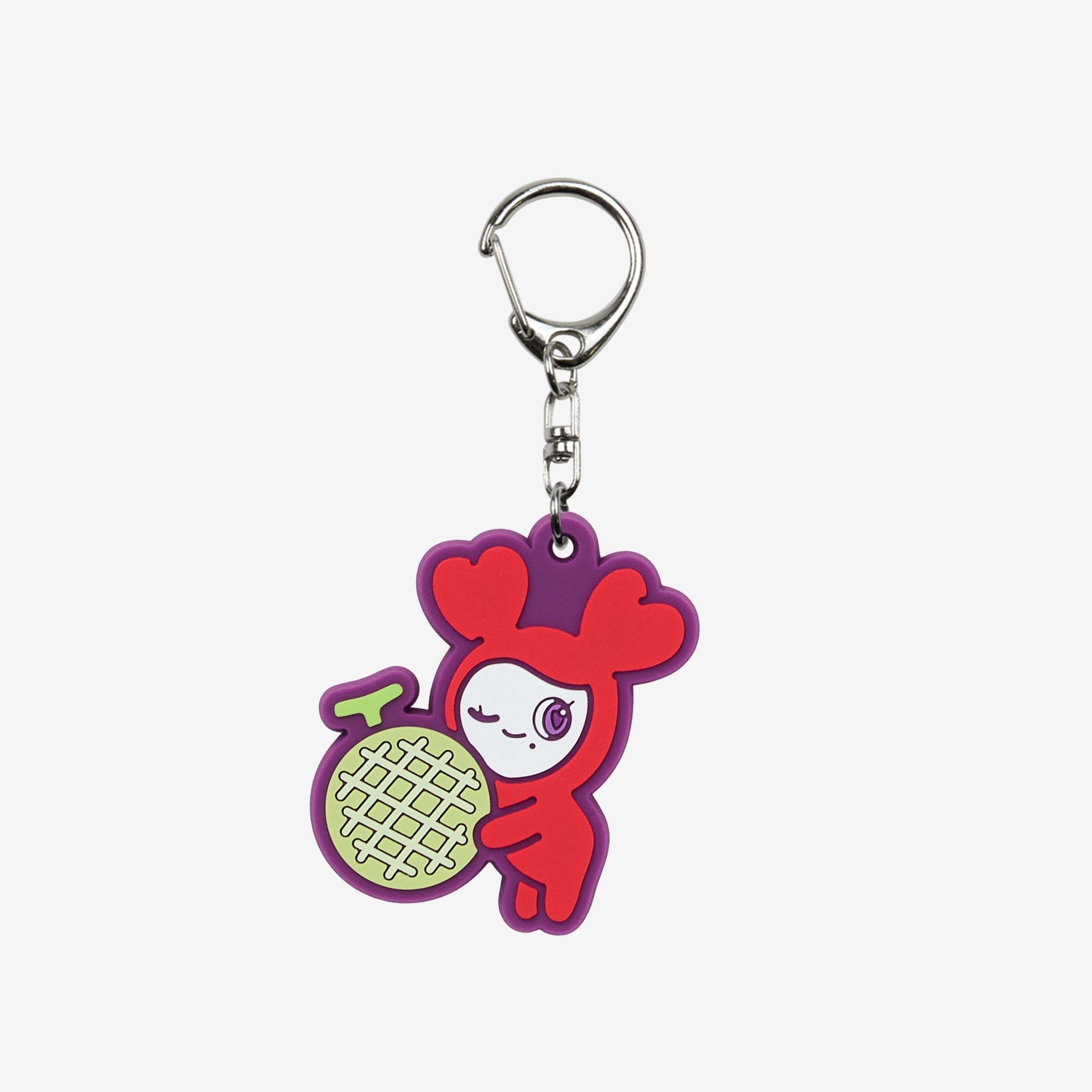 TWICE LOVELYS RUBBER KEY HOLDER - CHAENGVELY / TWICE『JAPAN DEBUT