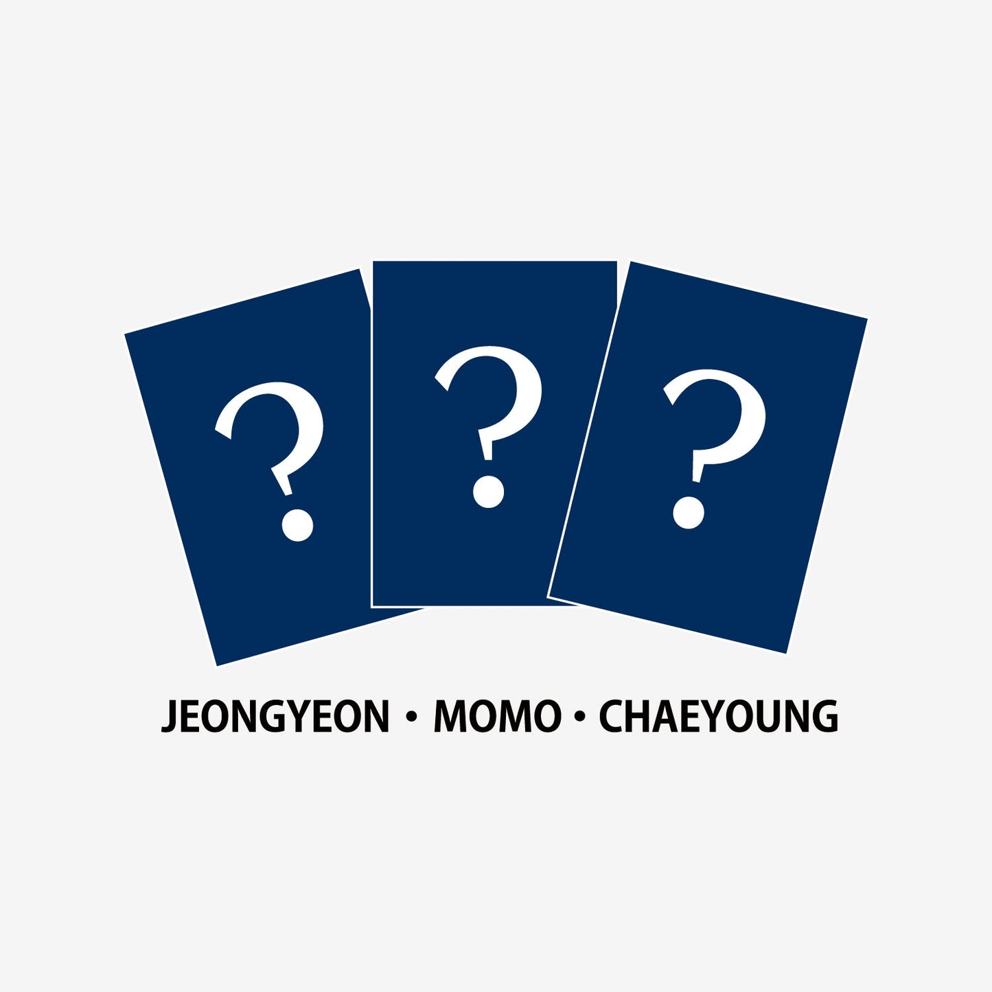 LIVE PHOTO TRADING CARD【B】（3PIECES）/ TWICE『THIS IS FOR (MUFG STADIUM)』
