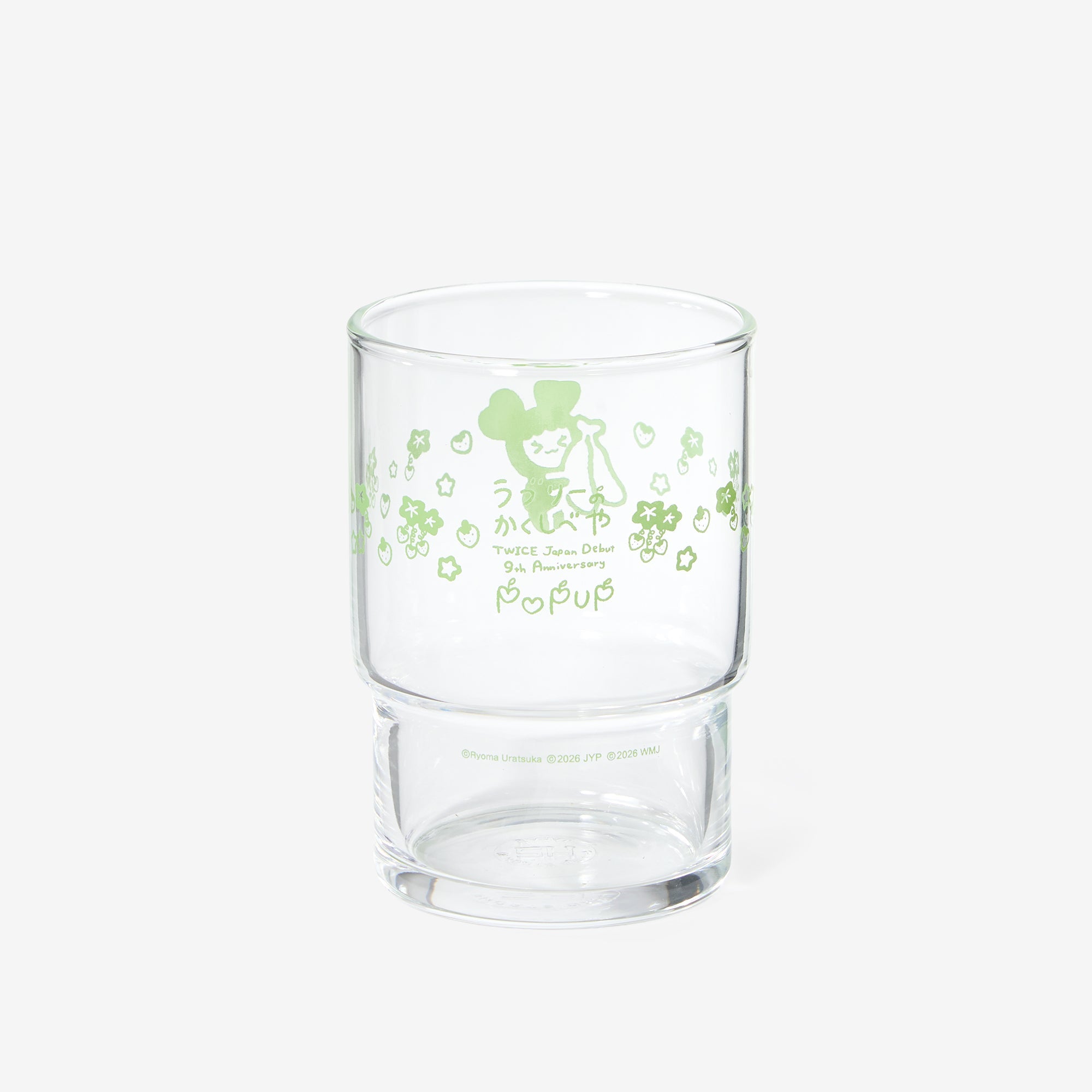 TWICE LOVELYS STACKING GLASS - JEONGVELY / TWICE『JAPAN DEBUT 9th
