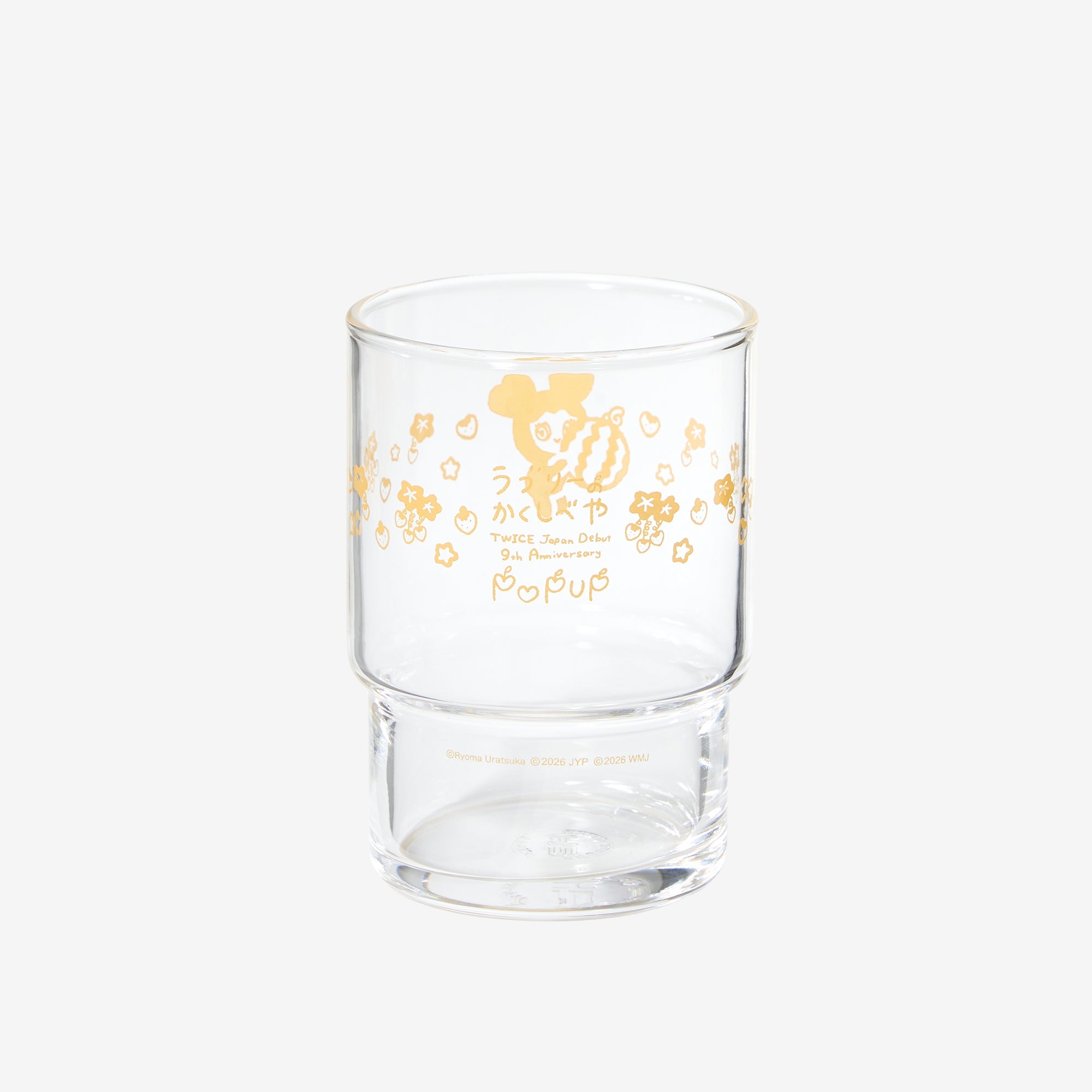 TWICE LOVELYS STACKING GLASS - JIVELY / TWICE『JAPAN DEBUT 9th