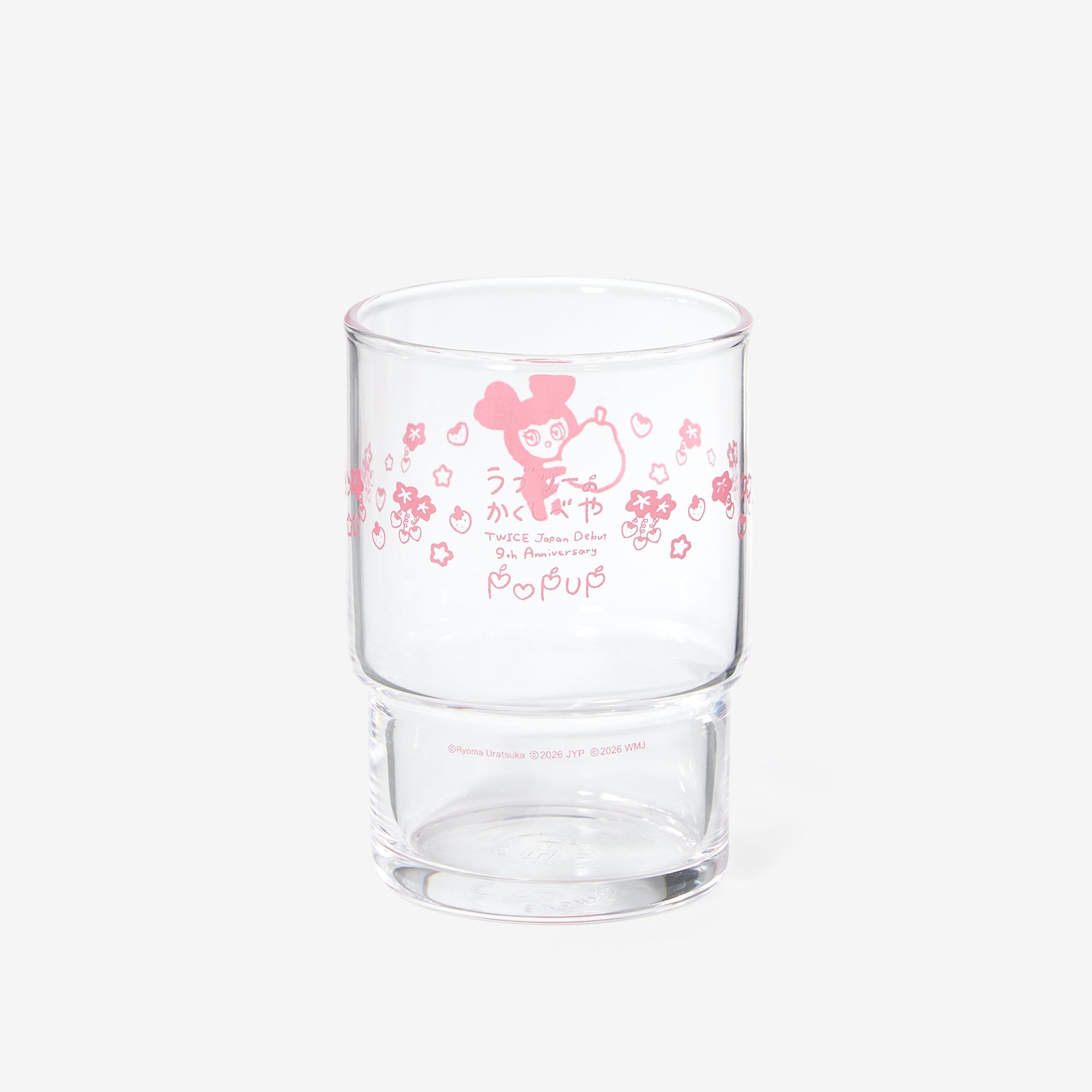 TWICE LOVELYS STACKING GLASS - MOVELY / TWICE『JAPAN DEBUT 9th
