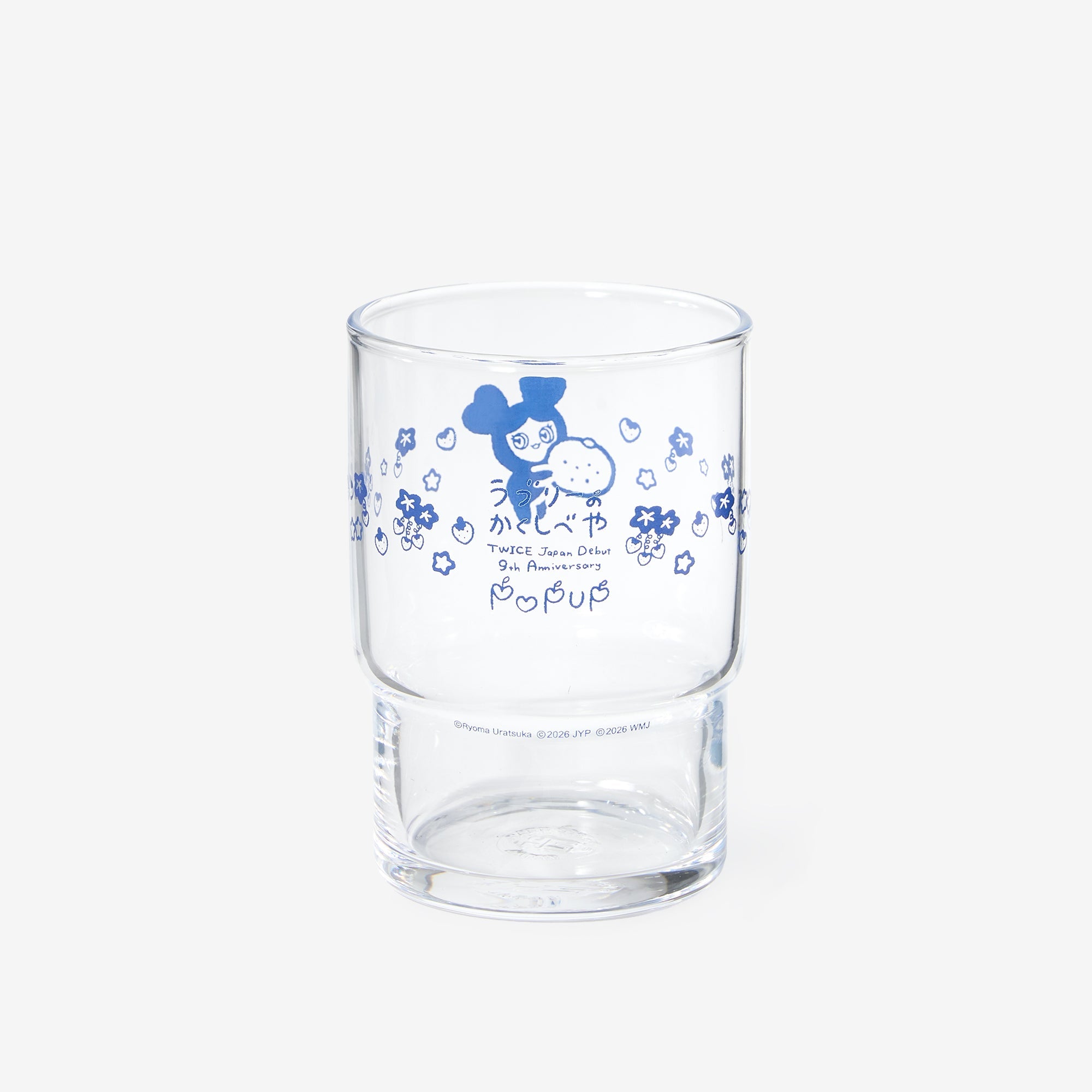 TWICE LOVELYS STACKING GLASS - TZUVELY / TWICE『JAPAN DEBUT 9th