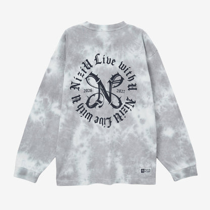 TIE-DYE LONG SLEEVE T-SHIRT【M】/ NiziU『Live with U 2026-2027 “Who? U! NiziU Fes.”』