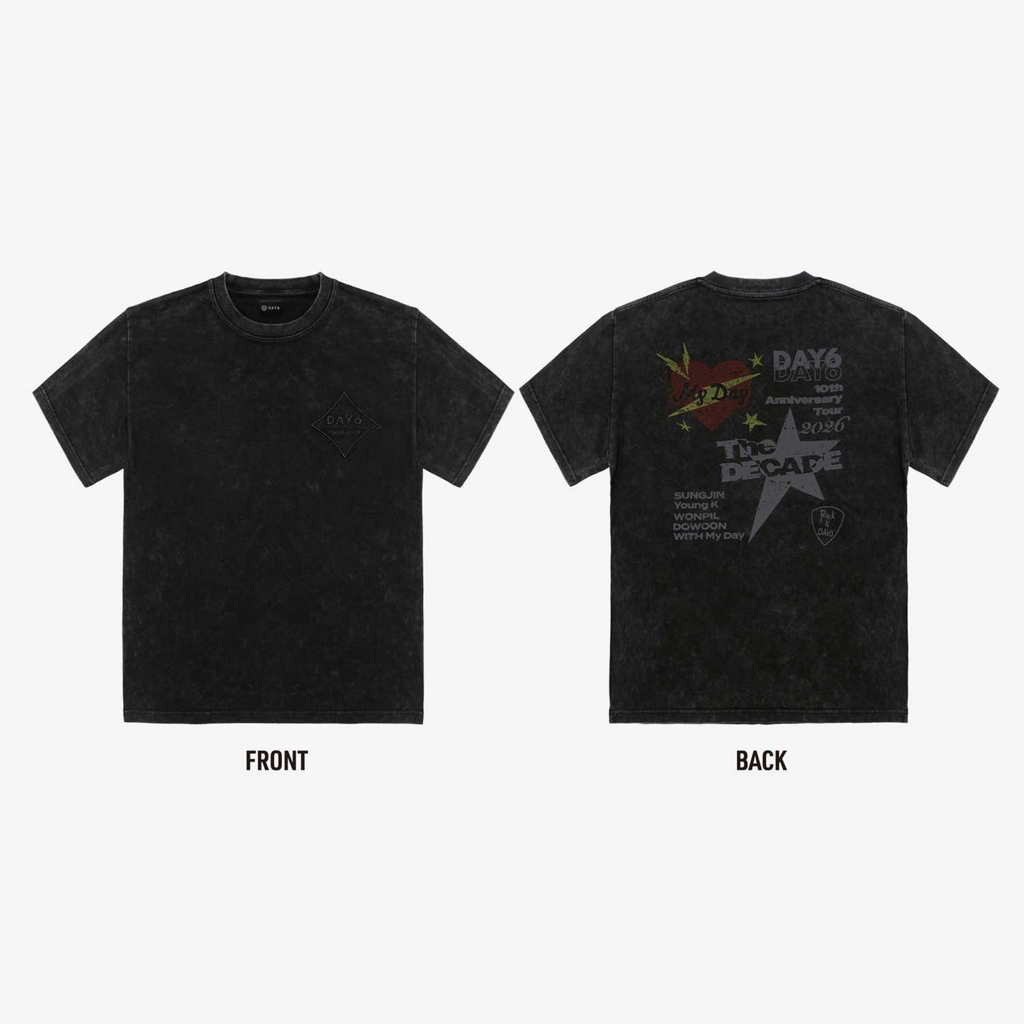 T-SHIRT【XL】/ DAY6『10th Anniversary Tour ＜The DECADE＞』