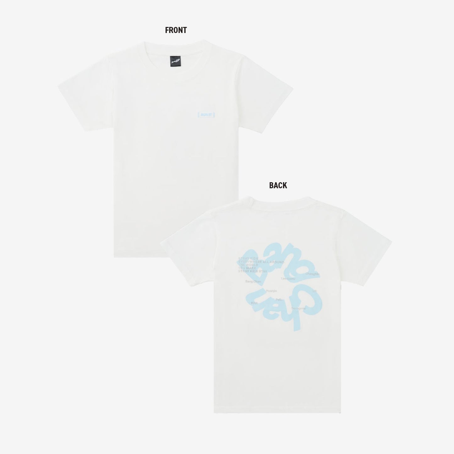 T-SHIRT【M】- Bang Chan / Stray Kids『World Tour <RUN IT JAPAN>』