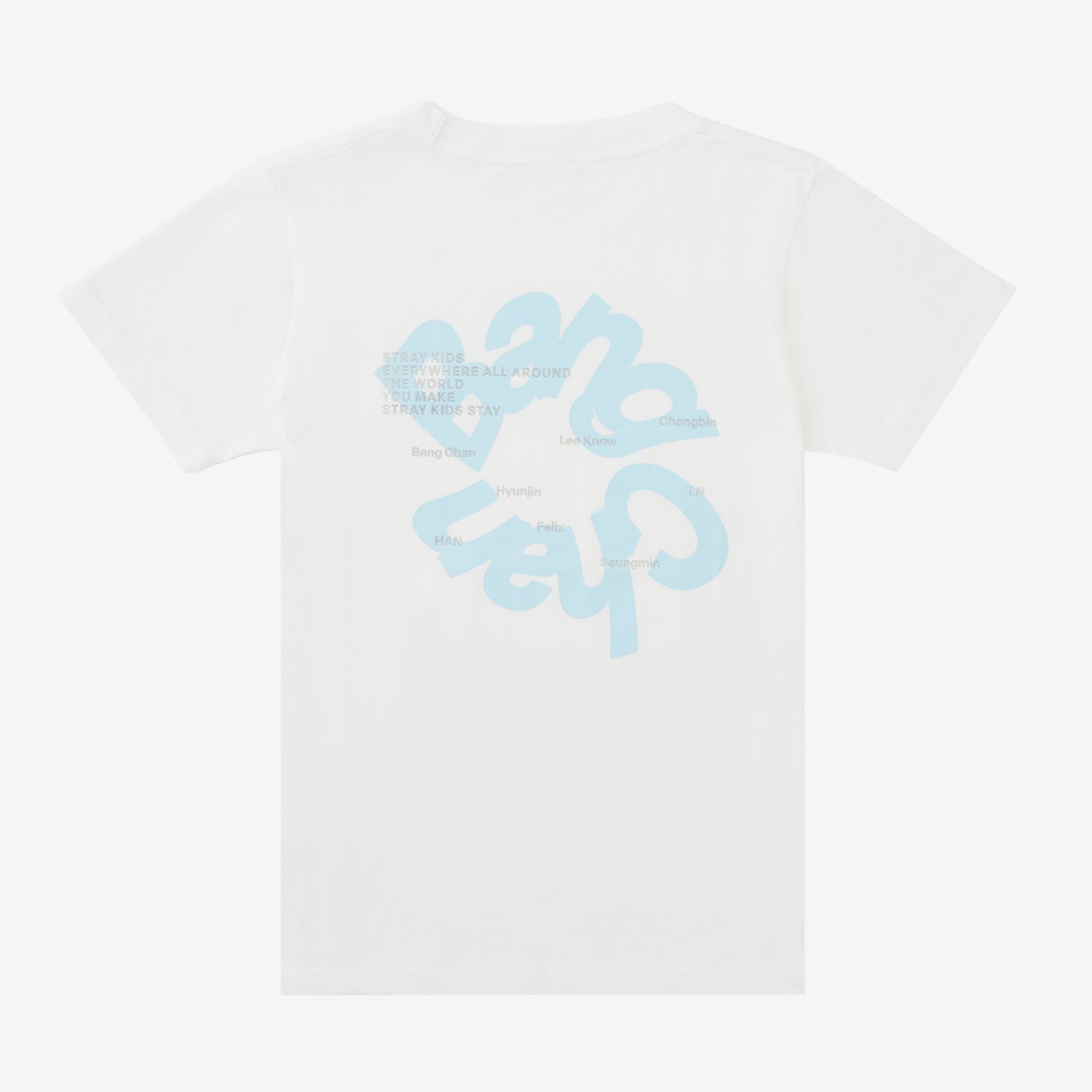 T-SHIRT【L】- Bang Chan / Stray Kids『World Tour 』 – JYP JAPAN
