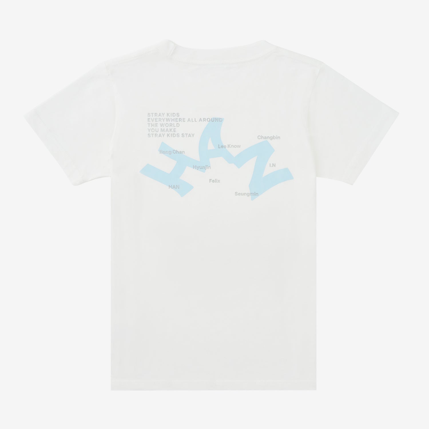T-SHIRT【L】- HAN / Stray Kids『World Tour 』 – JYP JAPAN ONLINE STORE
