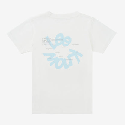 T-SHIRT【L】- Lee Know / Stray Kids『World Tour <RUN IT JAPAN>』