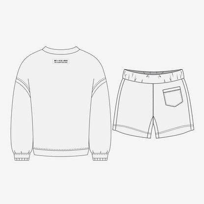 SOFT TERRY LOUNGE SET / WHITE【M】/ MISAMO『3rd Anniversary POPUP STORE "CCC"』