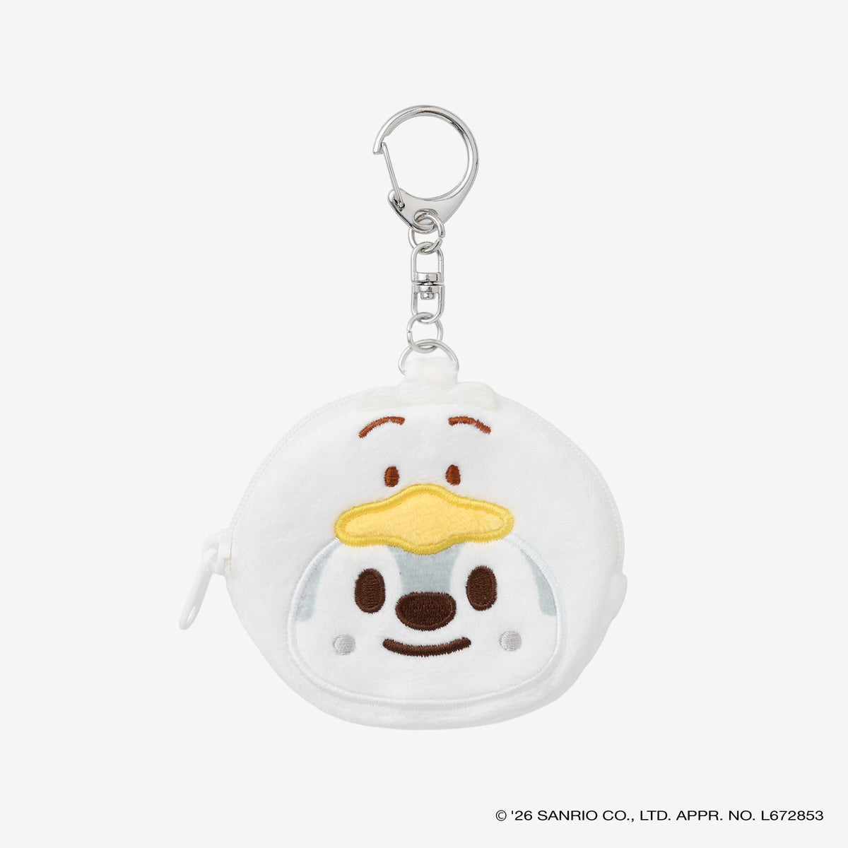 SKZOO×SANRIO CHARACTERS BUTTON BADGE POUCH - Wolf Chan x AHIRUNOPEKKLE / Stray Kids『World Tour <RUN IT JAPAN>』