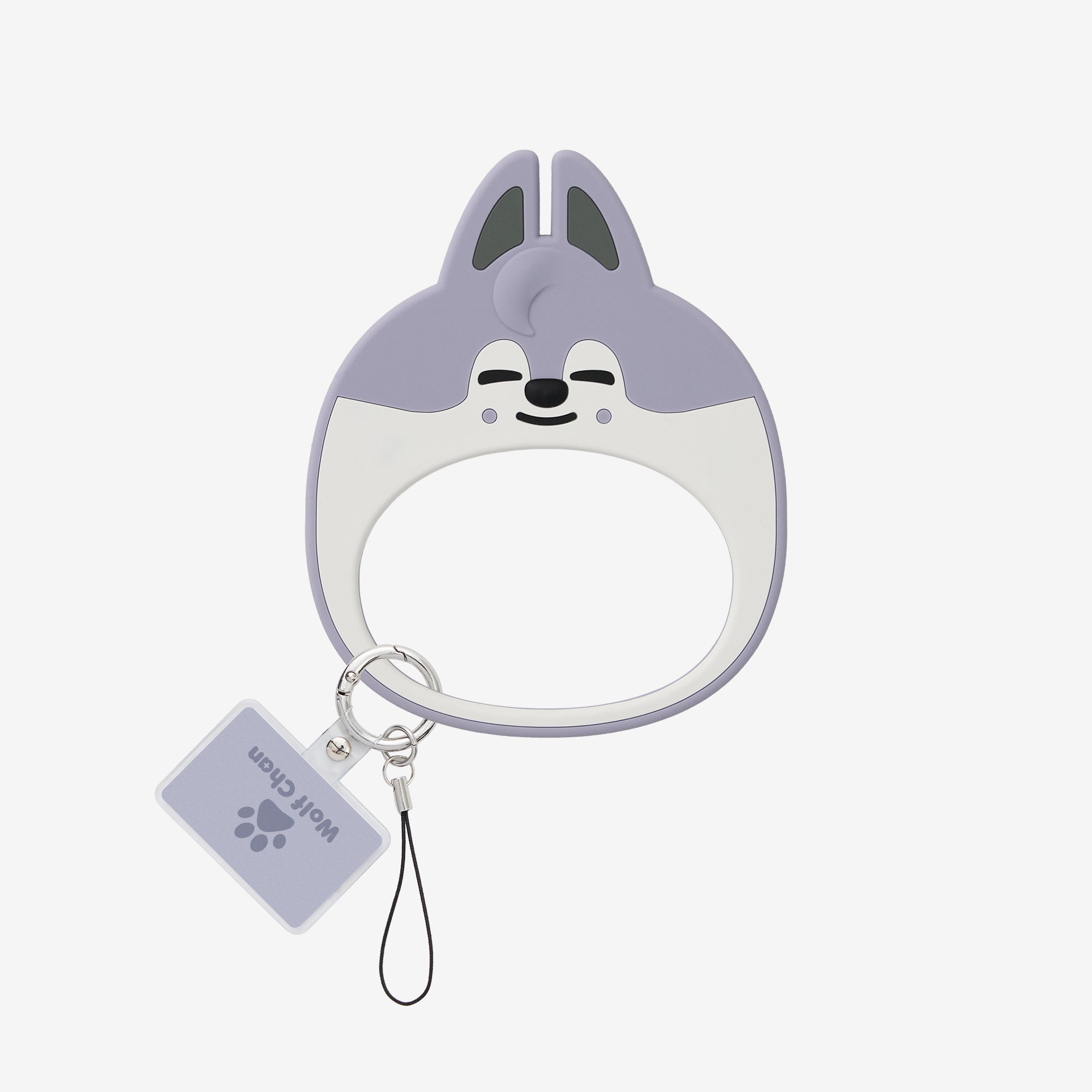 周大福 CTF 純金 K24 白玉 猫ちゃん バングル パープル紐 MULTI STRAP - Wolf Chan / Stray Kids『World Tour 』 – JYP JAPAN