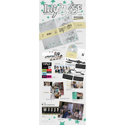 Xdinary Heroes 9th Mini Album <impulse> PHOTOBOOK Ver. 2 Version Random</impulse>