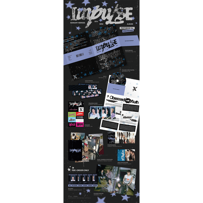 Xdinary Heroes 9th Mini Album ＜IMPULSE＞ PHOTOBOOK Ver. 2バージョンセット