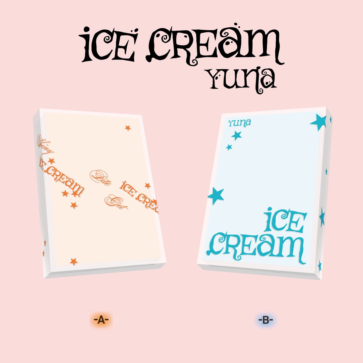 YUNA『ICE CREAM』PLATFORM ALBUM_POCAALBUM Ver. 2バージョンランダム