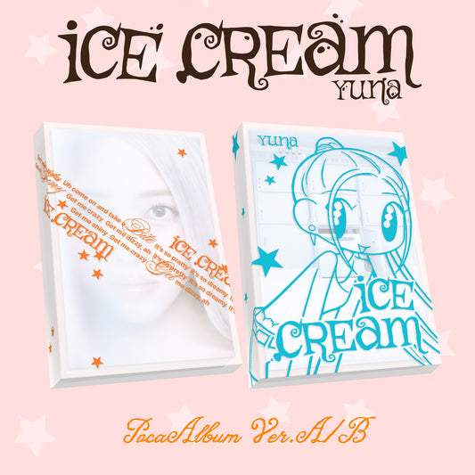 YUNA『ICE CREAM』PLATFORM ALBUM_POCAALBUM Ver. 2バージョンランダム