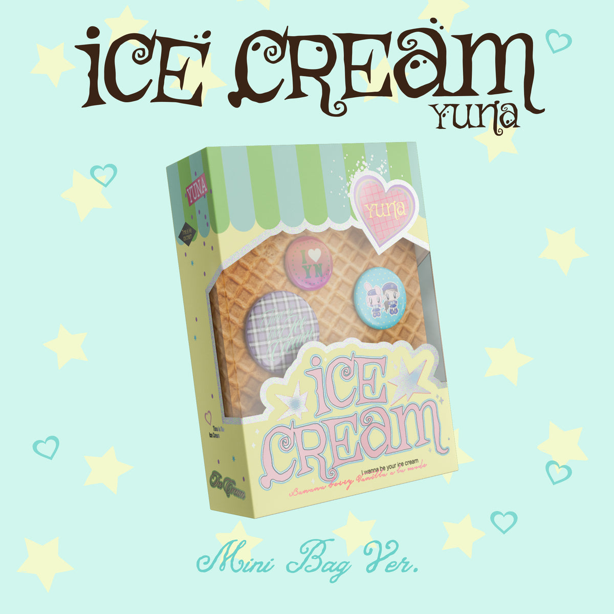 YUNA『ICE CREAM』MINI BAG Ver. – JYP JAPAN ONLINE STORE