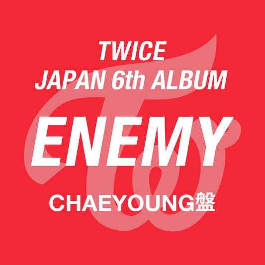TWICE JAPAN 6th ALBUM『ENEMY』CHAEYOUNG盤