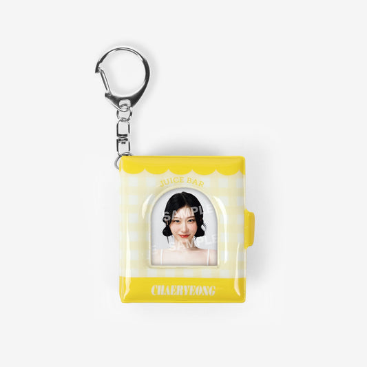 MINI PHOTO ALBUM KEY HOLDER  - CHAERYEONG / ITZY『JYP JAPAN POPUP STORE 2025』
