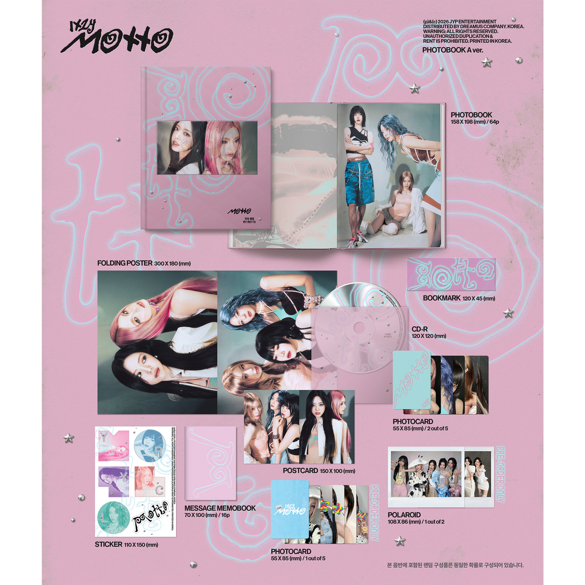 ITZY 12th Mini Album『Motto』全形態セット – JYP JAPAN ONLINE STORE ITZY 12th Mini Album『Motto』全形態セット – JYP JAPAN ONLINE STORE