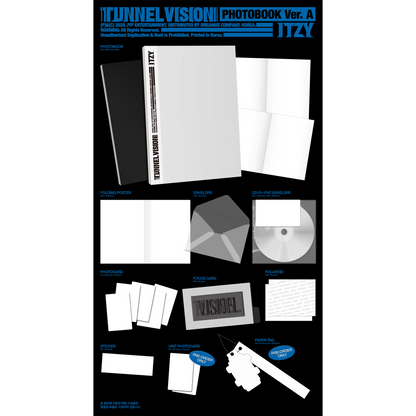 ITZY 11th Mini Album『TUNNEL VISION』全形態セット