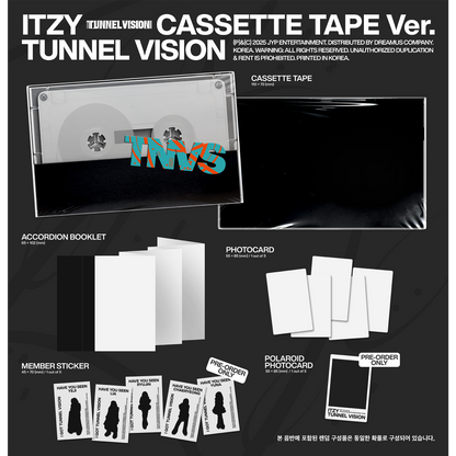 ITZY 11th Mini Album『TUNNEL VISION』全形態セット