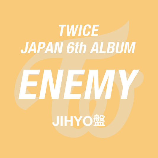 TWICE JAPAN 6th ALBUM『ENEMY』JIHYO盤