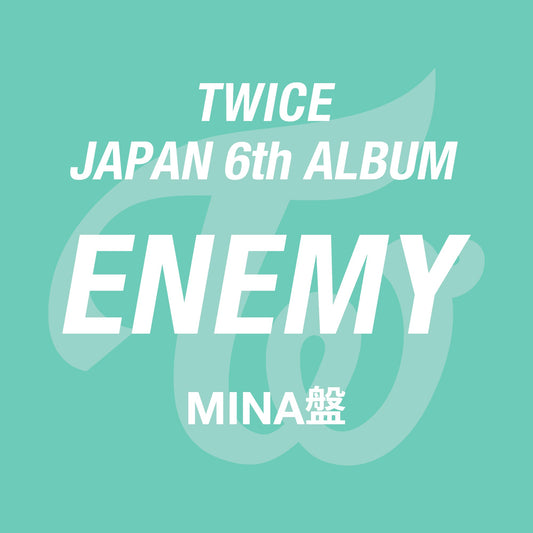 TWICE JAPAN 6th ALBUM『ENEMY』MINA盤