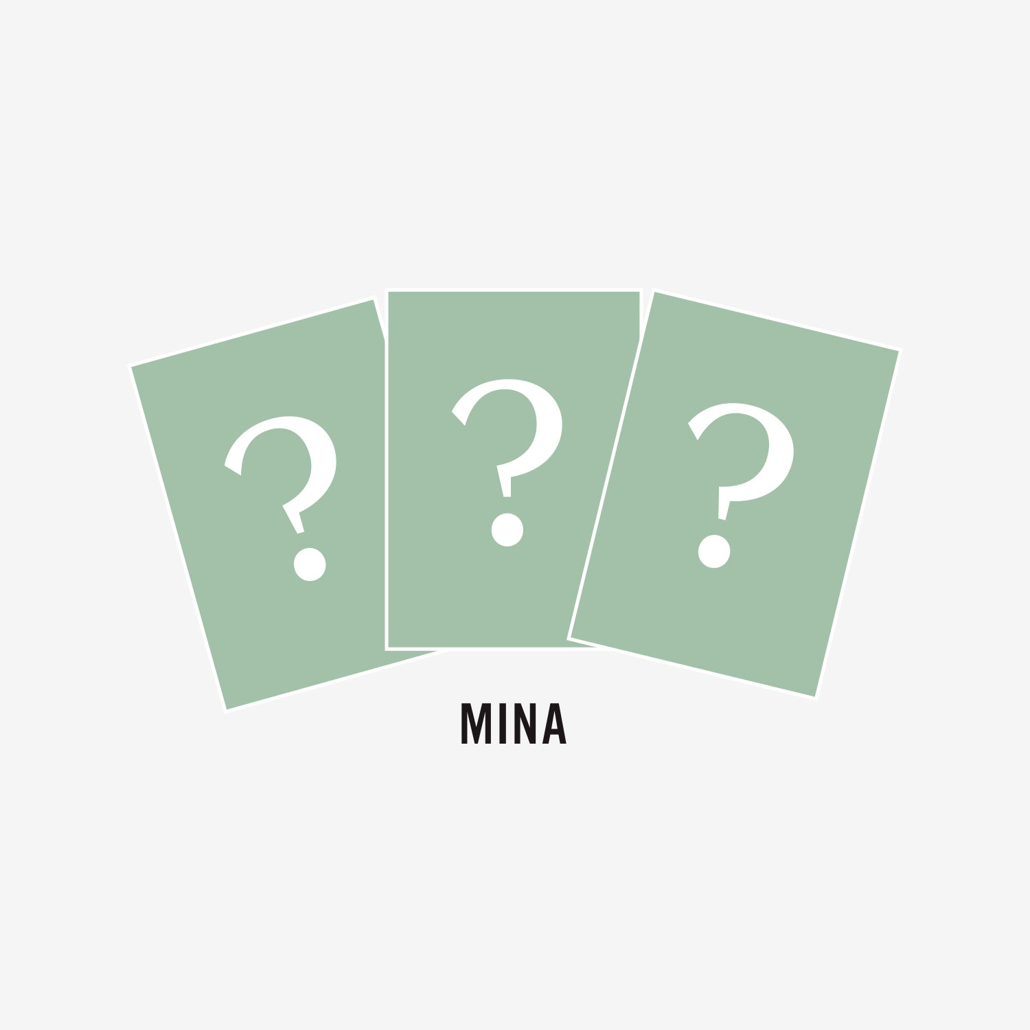 LIVE PHOTO TRADING CARD（3PIECES） - MINA / MISAMO『HAUTE COUTURE』