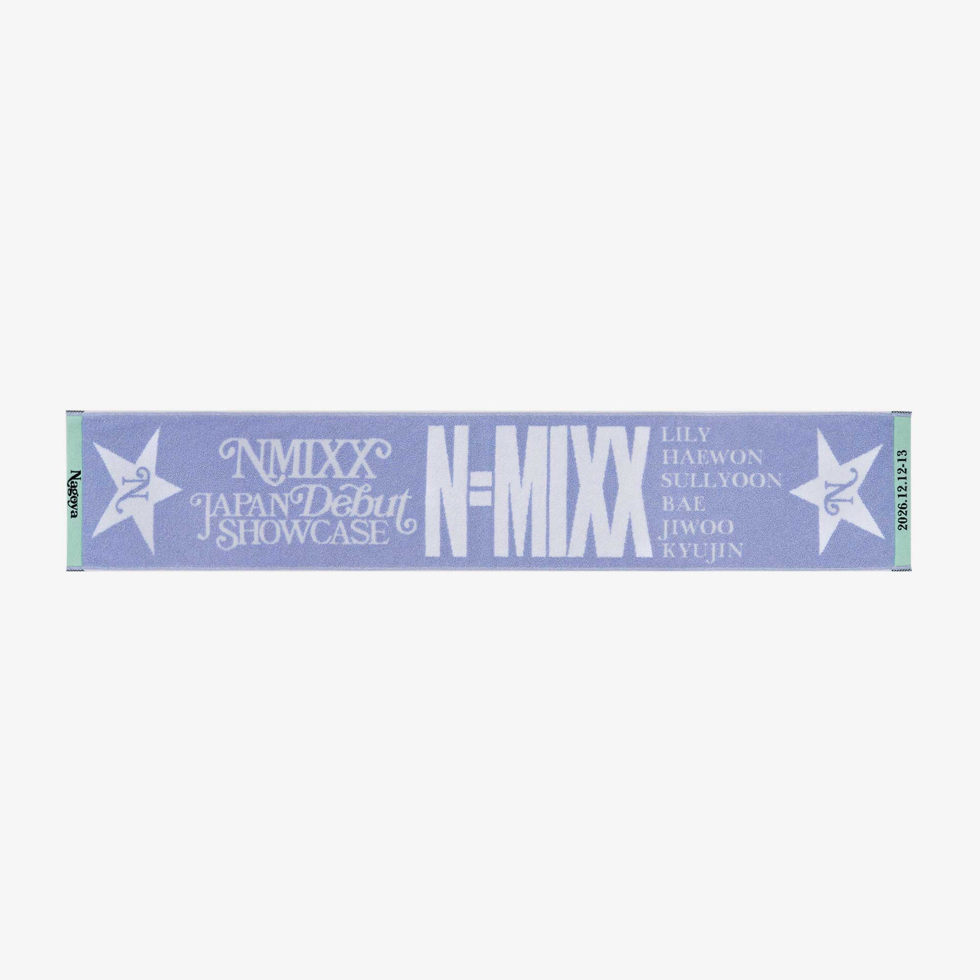 MUFFLER TOWEL【NAGOYA】/ NMIXX『JAPAN DEBUT SHOWCASE “N=MIXX